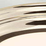 Elstead Lighting  Ceiling Flush from the Welland range. Welland 1 Light Flush Product Code = WELLAND-F-PB