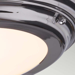 Elstead Lighting  Ceiling Flush from the Welland range. Welland 1 Light Flush Product Code = WELLAND-F-PC