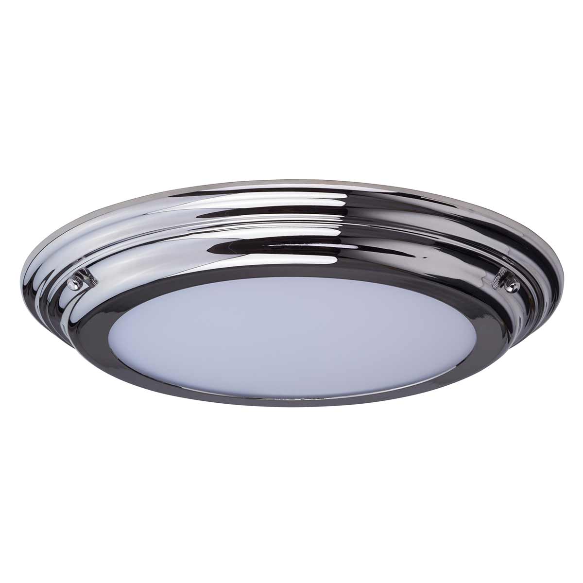 Elstead Lighting  Ceiling Flush from the Welland range. Welland 1 Light Flush Product Code = WELLAND-F-PC