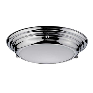 Elstead Lighting Ceiling Flush from the Welland range. Welland 1 Light Mini LED Flush Product Code = WELLAND-F-S-PC