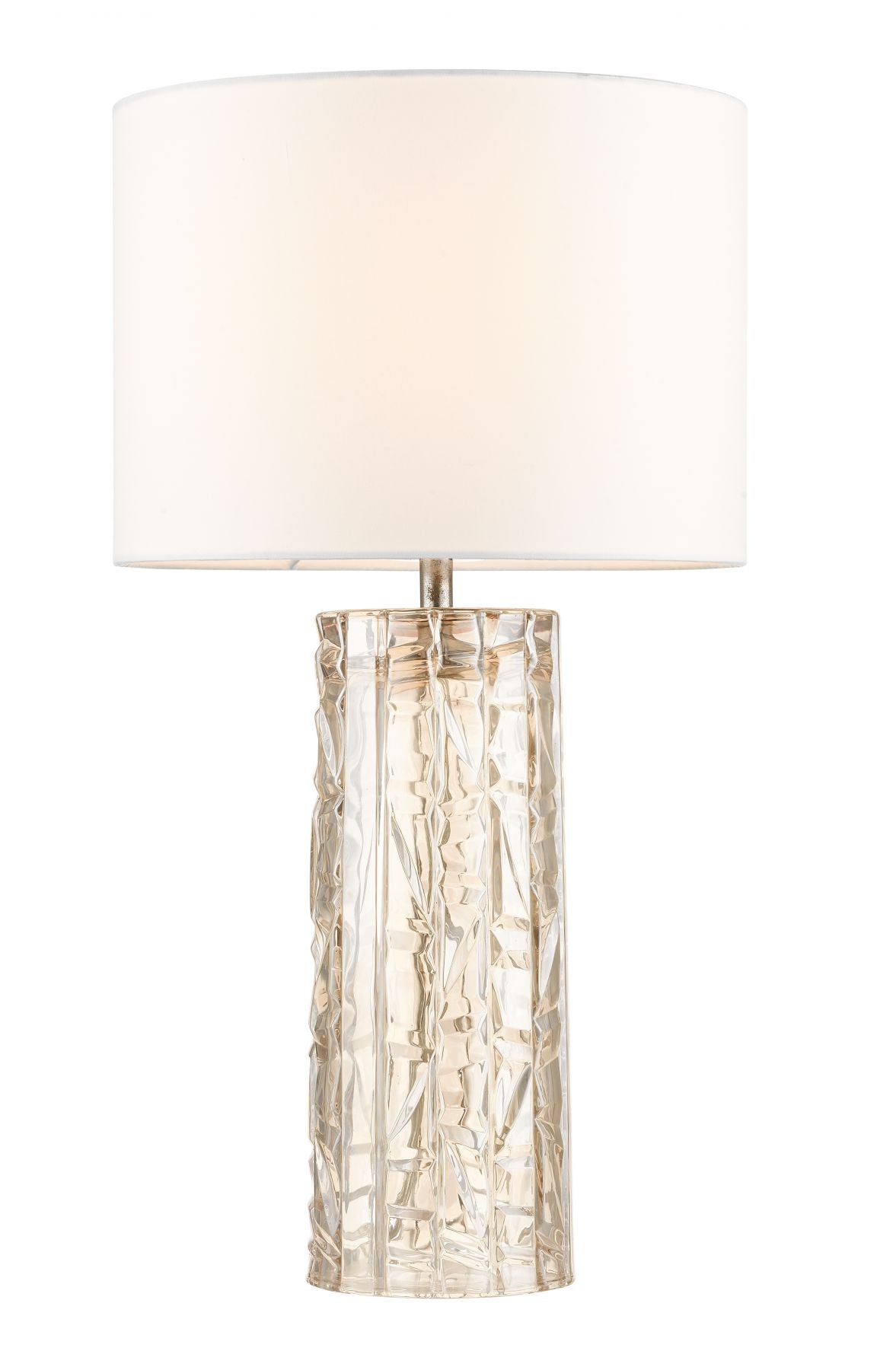 Magnalux Whiskey Amber Cut Glass Table Lamp c/w Shade Part Number - WHI01TL