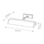 Elstead Lighting Winchfield 2-light Medium Picture Light – SKU WINCHFIELD-PLM-AB-MB