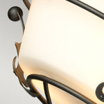 Elstead Lighting Ceiling Semi-Flush from the Windsor range. Windsor 3 Light Semi-Flush Product Code = WINDSOR-SF-GR