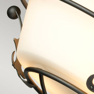 Elstead Lighting Ceiling Semi-Flush from the Windsor range. Windsor 3 Light Semi-Flush Product Code = WINDSOR-SF-GR