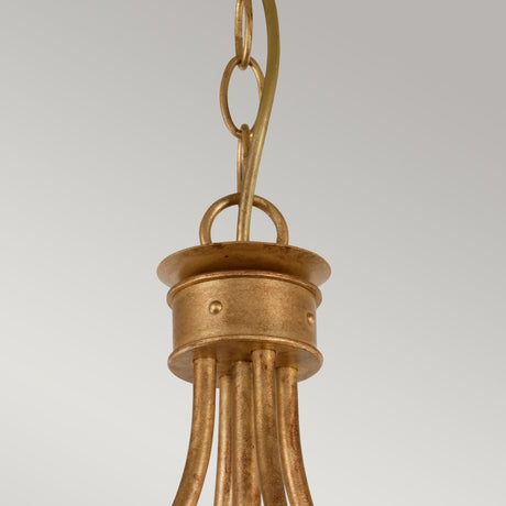 Elstead Lighting  Pendant from the Windsor range. Windsor 4 Light Pendant Product Code = WINDSOR4-GOLD