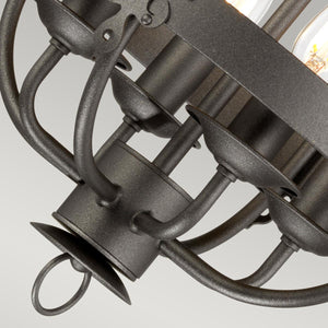 Elstead Lighting Chandelier from the Windsor range. Windsor 4 Light Pendant Product Code = WINDSOR4-GR