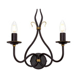 Elstead Lighting Wall Light from the Windermere range. Windermere 2 Light Wall Light Product Code = WM2