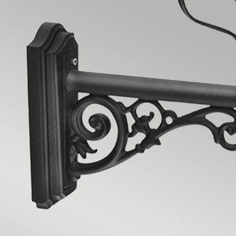 Elstead Lighting Outdoor Wall Light from the Wilmslow range. Wilmslow 1 Light Wall Lantern  Product Code = WSLB1-BLACK