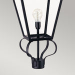 Elstead Lighting Lamp Post from the Wilmslow range. Wilmslow 1 Light Lantern (Head Only) – SKU WSLL1-BLACK