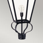 Elstead Lighting Lamp Post from the Wilmslow range. Wilmslow 1 Light Lantern (Head Only)  Product Code = WSLL1-BLACK