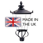 Elstead Lighting Lamp Post from the Wilmslow range. Wilmslow 1 Light Lantern (Head Only) – SKU WSLL1-BLACK