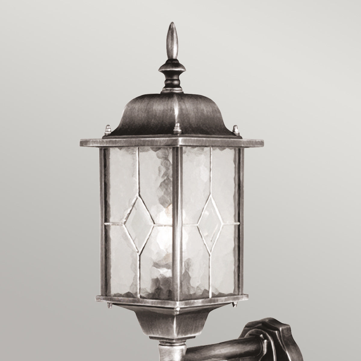 Elstead Lighting Outdoor Wall Light from the Wexford range. Wexford 1 Light Up Wall Lantern with PIR Product Code = WX1-PIR