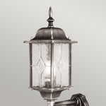 Elstead Lighting Outdoor Wall Light from the Wexford range. Wexford 1 Light Up Wall Lantern with PIR Product Code = WX1-PIR