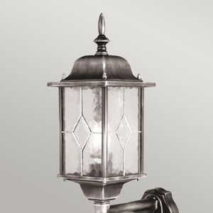Elstead Lighting Outdoor Wall Light from the Wexford range. Wexford 1 Light Up Wall Lantern with PIR Product Code = WX1-PIR