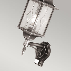 Elstead Lighting Outdoor Wall Light from the Wexford range. Wexford 1 Light Up Wall Lantern with PIR Product Code = WX1-PIR