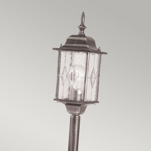 Elstead Lighting Pillar Lantern from the Wexford range. Wexford 1 Light Pillar Lantern  Product Code = WX4