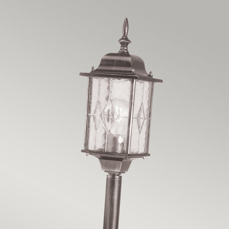 Elstead Lighting Pillar Lantern from the Wexford range. Wexford 1 Light Pillar Lantern  Product Code = WX4