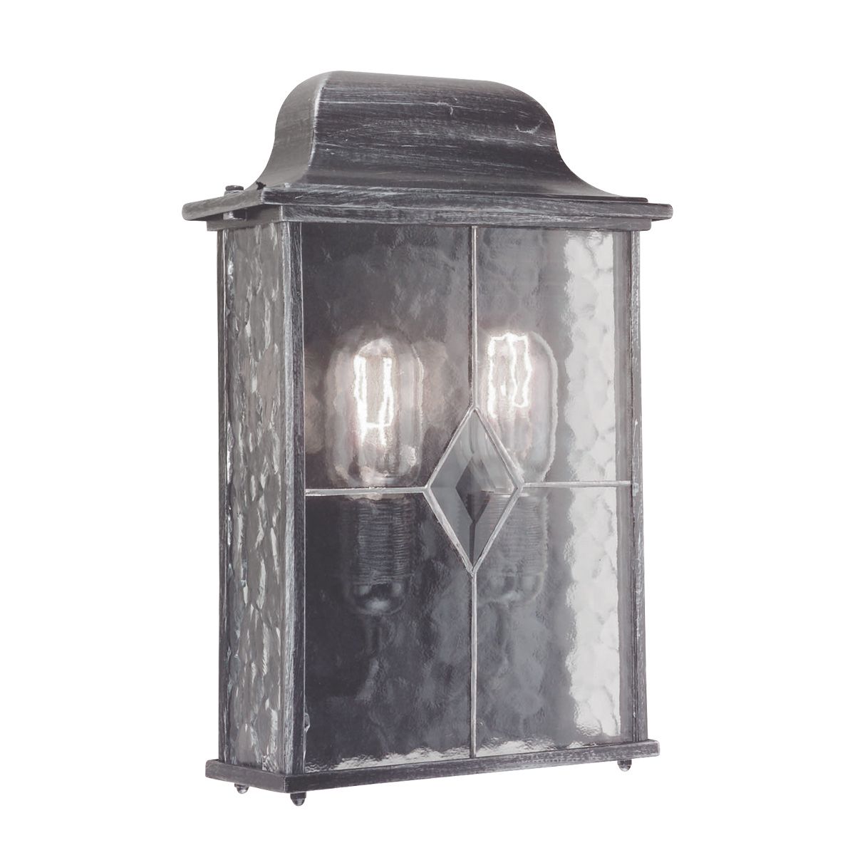Elstead Lighting Outdoor Wall Light from the Wexford range. Wexford 2 Light Half Lantern – SKU WX7