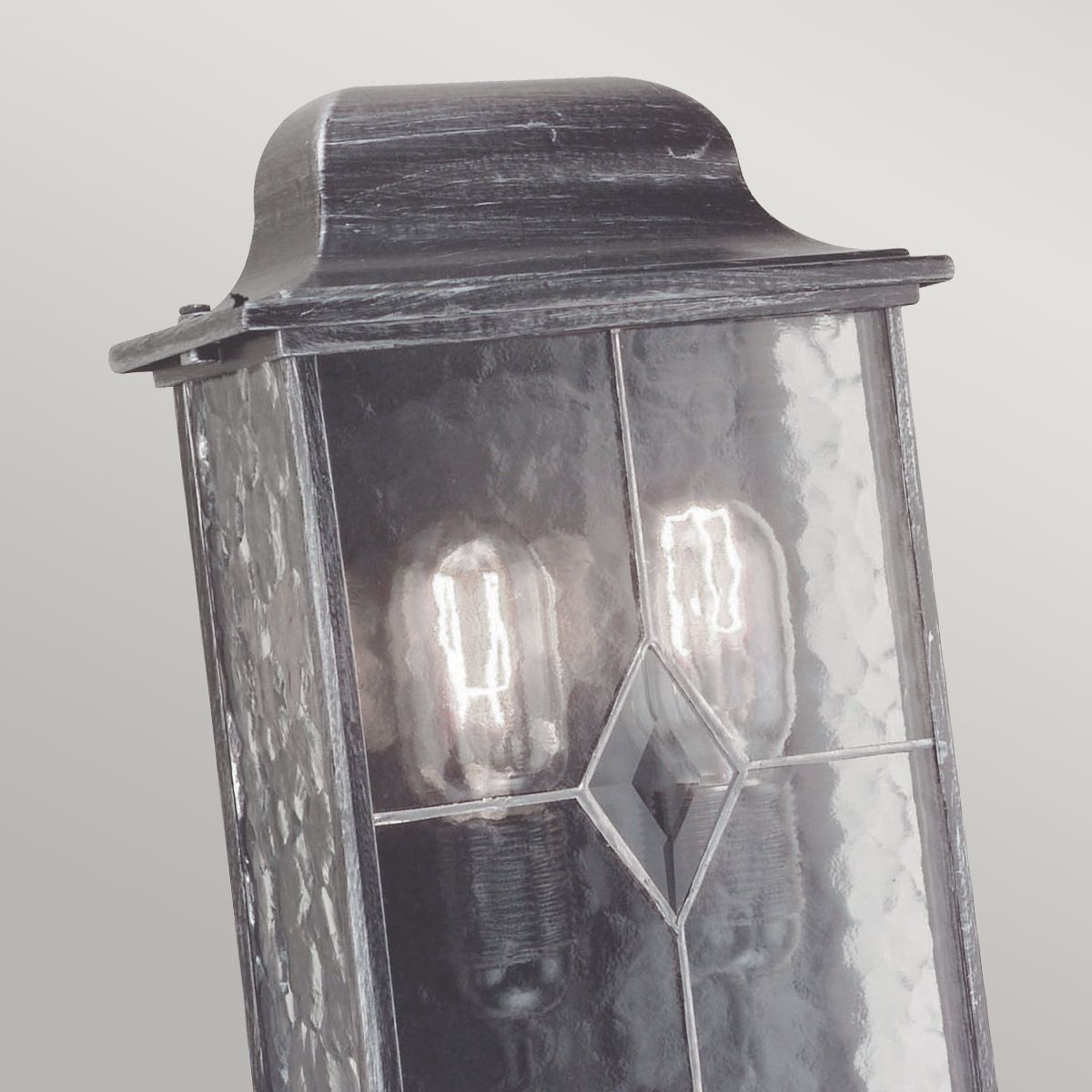 Elstead Lighting Outdoor Wall Light from the Wexford range. Wexford 2 Light Half Lantern – SKU WX7