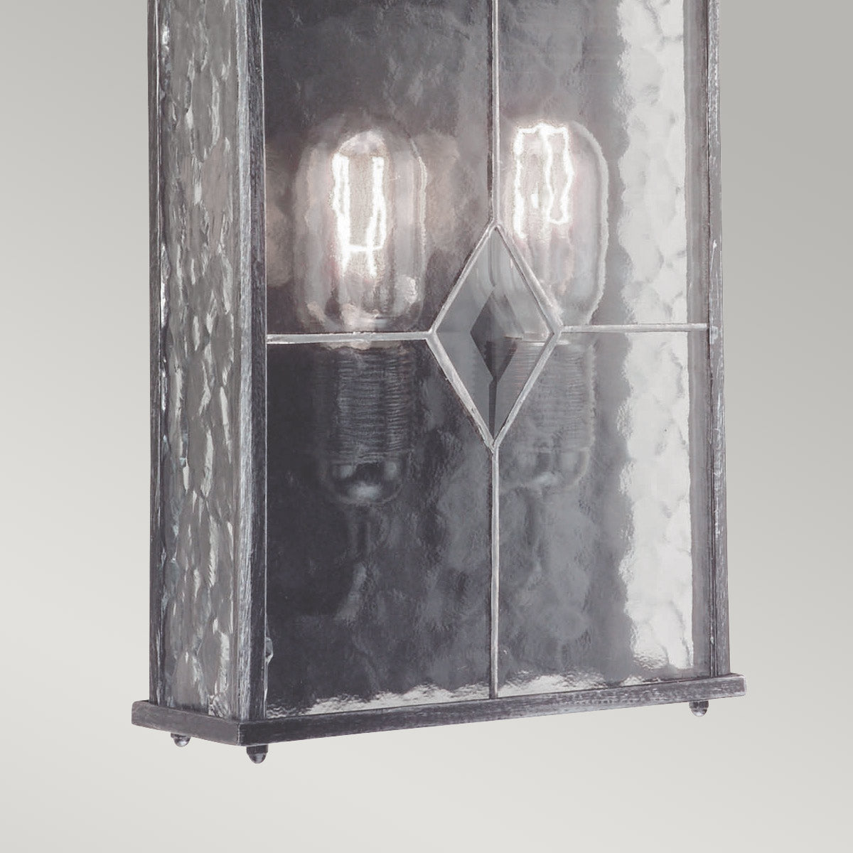 Elstead Lighting Outdoor Wall Light from the Wexford range. Wexford 2 Light Half Lantern Product Code = WX7