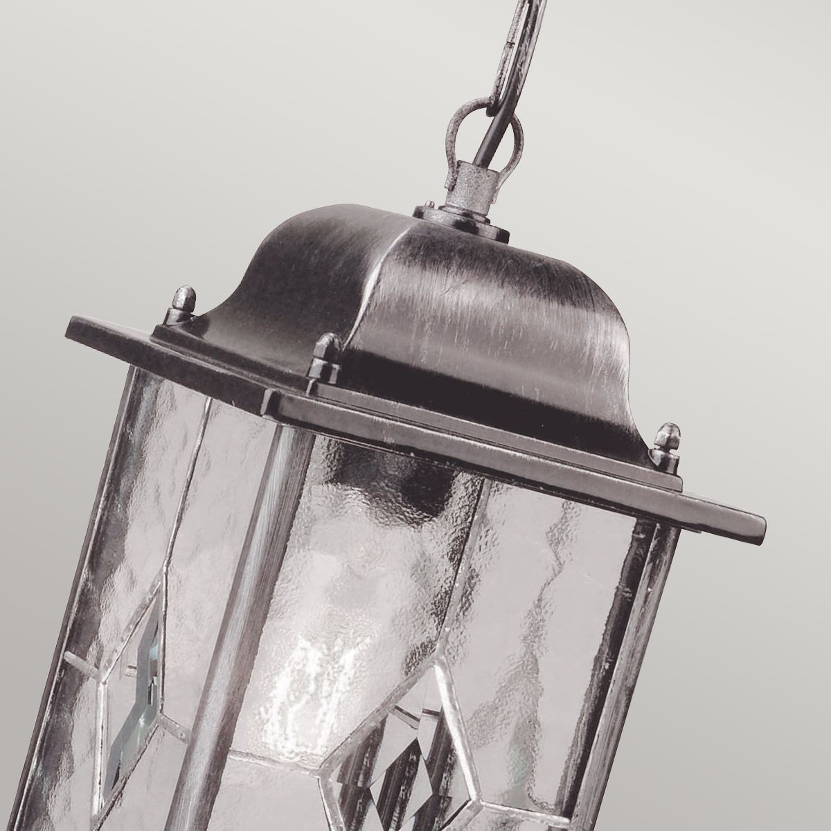 Elstead Lighting Outdoor Hanging from the Wexford range. Wexford 1 Light Chain Lantern – SKU WX9