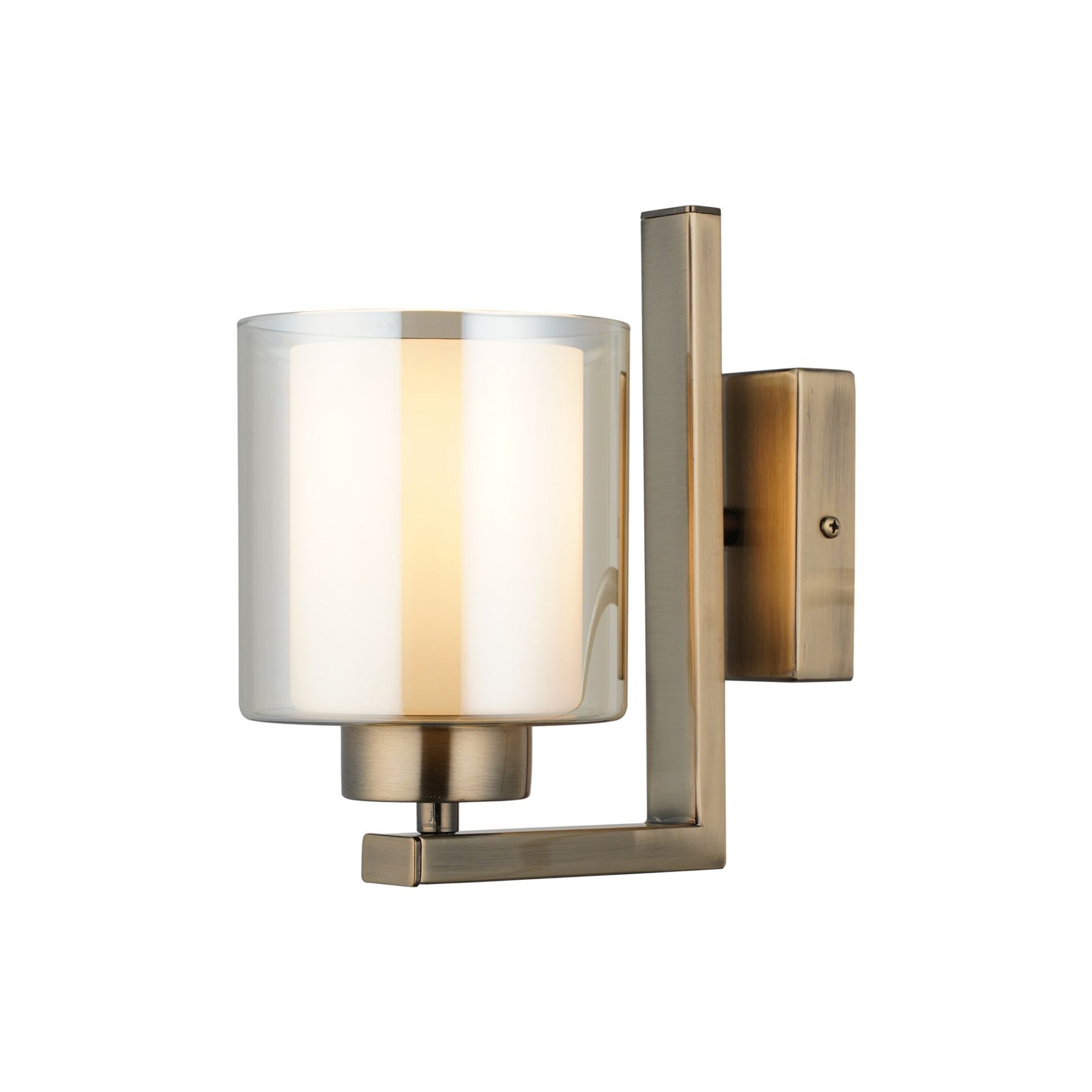 Magnalux Yara Antique Brass Wall Light Part Number - YAR01ABWL