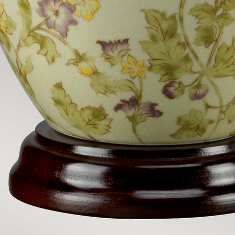 Elstead Lighting Table Lamp from the Yellow Flowers range. Yellow Flowers 1 Light Table Lamp Product Code = YELLOWFLOWERS-TL