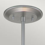 Elstead Lighting Pendant from the Ziggy range. Ziggy 1lt Small Pendant - Lacquered Silver Product Code = ZIGGY-1P-S-LS