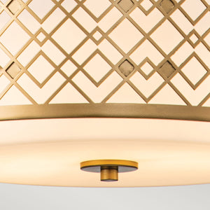 Elstead Lighting Pendant from the Ziggy range. Ziggy 2lt Medium Pendant - Lacquered Gold Product Code = ZIGGY-2P-M-LG