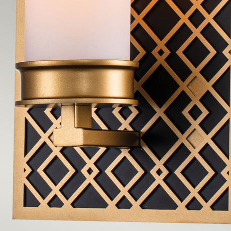 Elstead Lighting Wall Light from the Ziggy range. Ziggy 1lt Wall light - Lacquered Gold Product Code = ZIGGY1-LG
