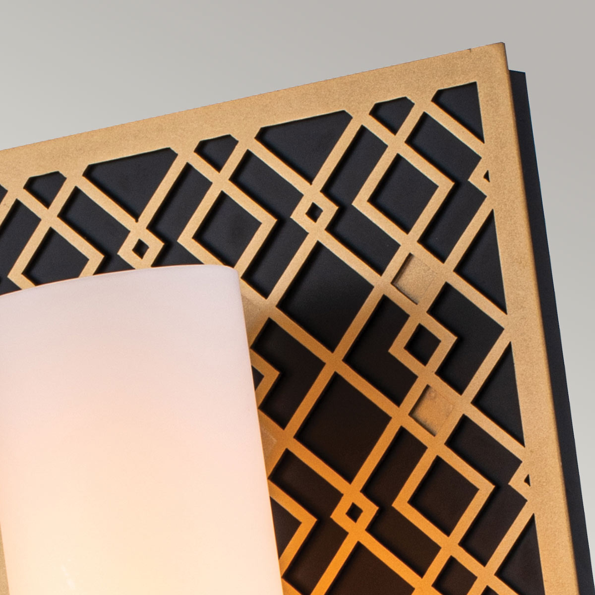Elstead Lighting Wall Light from the Ziggy range. Ziggy 1lt Wall light - Lacquered Gold Product Code = ZIGGY1-LG