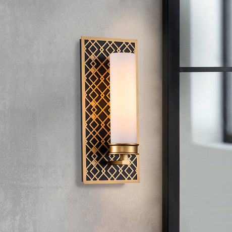 Elstead Lighting Wall Light from the Ziggy range. Ziggy 1lt Wall light - Lacquered Gold Product Code = ZIGGY1-LG