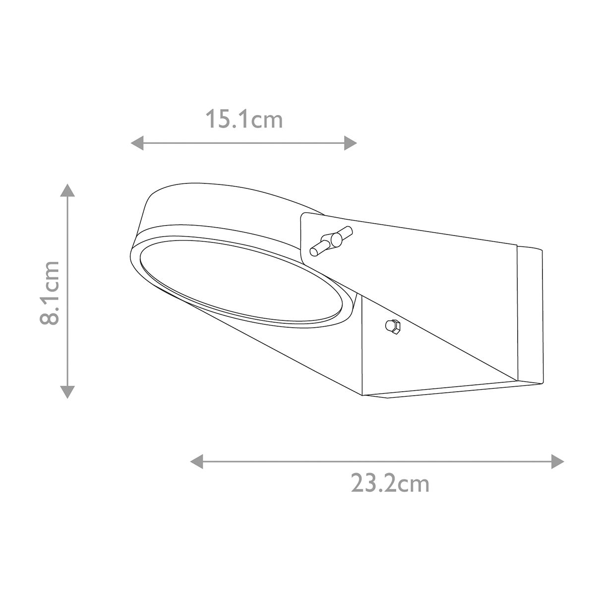 Elstead Lighting Outdoor Wall Light from the Zola range. Zola LED Wall Lantern – SKU ZOLA