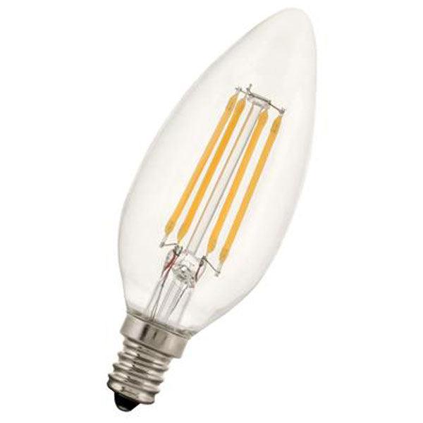 Bailey FL-CP-LCND3CNDCVWW UNB - Bailey LED Filament Lamp Candle Standard C35 E12 3W Very Warm White 2700K CRI80-89 Clear 350lm 220-240V MPN = LCND3CNDCVWW