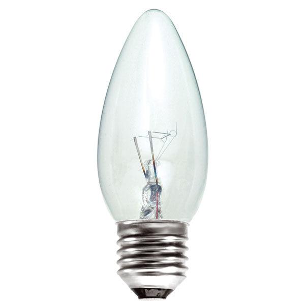 British Electric Lamps FL-CP-CND25ESC BEL - British Electric Lamps Candles 00035 240V 25 Watts ES Clear Part Number = 35
