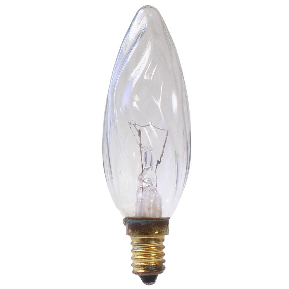 British Electric Lamps FL-CP-CNDLF40SESC-2PK BEL - British Electric Lamps 1399 142X42 40W BC FLAMBEelle E14 240V Candles Lamps