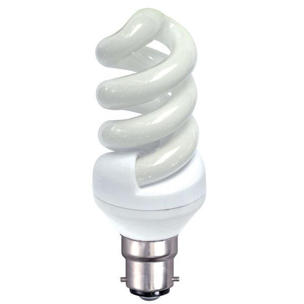 British Electric Lamps FL-CP-EH9BC82/10 BEL - British Electric Lamps Bell Spiral 9W B22d Bayonet Cap Very Warm White