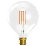 British Electric Lamps FL-CP-L4RND125BCC/VWW/DIM BEL - British Electric Lamps BEL 125mm LED Globe 240V 4W (40W) B22d Clear Dimmable - Manufacturers part Number = 60140EAN Number = 5013588601403