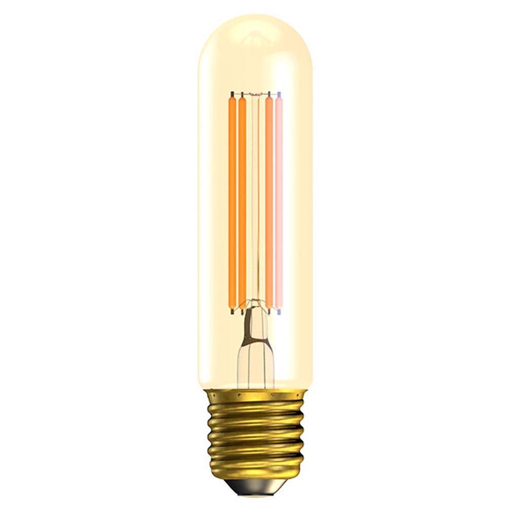 British Electric Lamps FL-CP-L4SET/ESG 30X130 BEL - British Electric Lamps BELL LED Tubular 240V 4W E27 Edison Screwed Cap 30x130mm Gold
