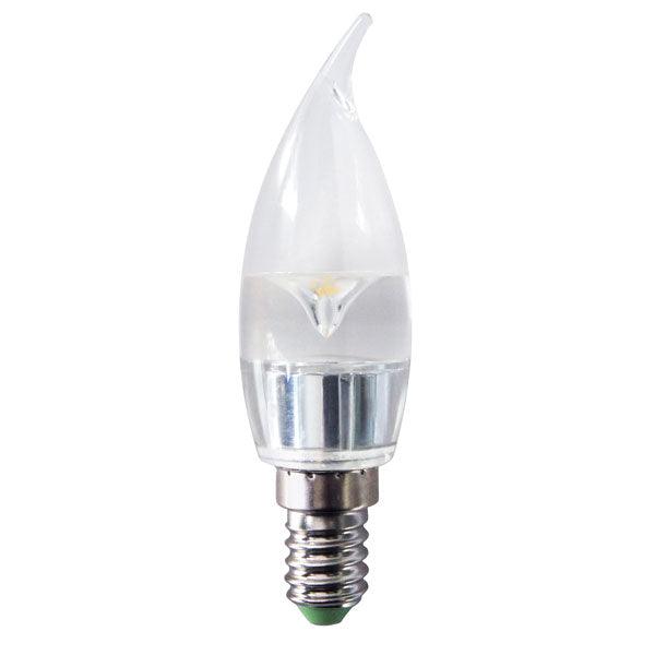 British Electric Lamps FL-CP-LCV3SES/C90 BEL - British Electric Lamps BELL LED LED GS1 E14 3W Clear 230lm 99x30mm Part Number = 5659