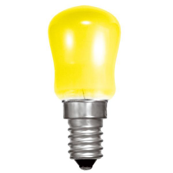 British Electric Lamps FL-CP-PYG15SESY BEL - British Electric Lamps Pygmy 240V 15W SES E14 Small Edison Screwed Cap Yellow