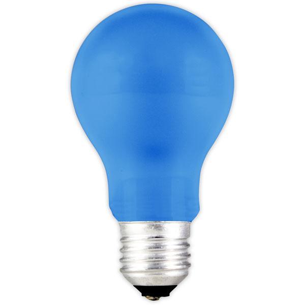 Calex FL-CP-L1ESB CLX - Calex Calex LED GLS A60 240V 1W 12lm ES E27 Edison Screwed Cap Blue