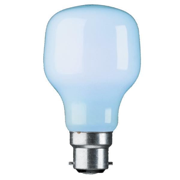 Crompton Lamps Coloured GLS Light Bulb 240V 60 Watt BC BLUEBELL Part Number = BPGLT60BBBC-2BL - First Light Direct - LED Lamps and Lighting 