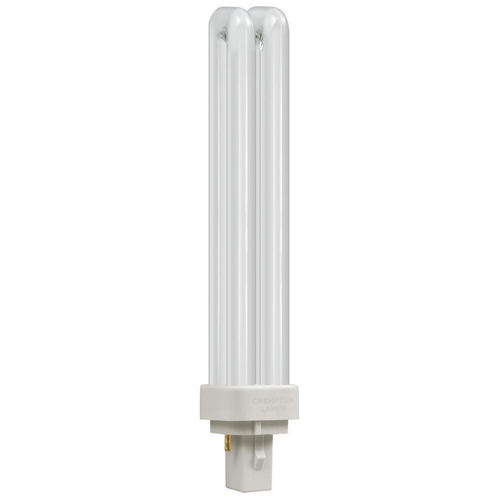 Crompton Lamps Crompton Lamps Crompton 26W 835 White G24d-3 2Pin Double Turn Plug-in 2-pin 3500K White - First Light Direct - Home and Hospitality LED Lamps and Light Fittings