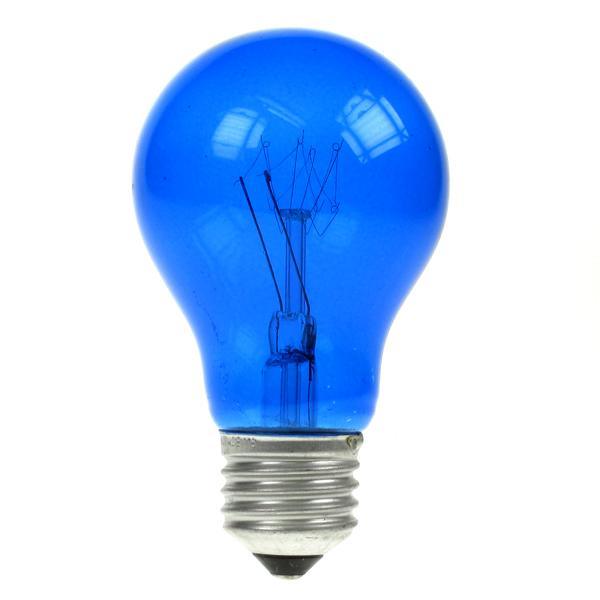 Crompton Lamps FL-CP-15ESTB CRO - Crompton Lamps Light Bulb 240V 15 Watt ES E27 Edison Screwed Cap T-BLUE