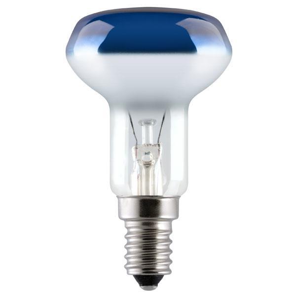 Crompton Lamps R50 240V 25W E14 Small Edison Screwed Cap BLUE - First Light Direct - LED Lamps and Lighting 