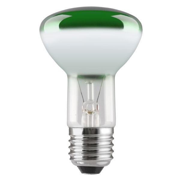 Crompton Lamps R64 240V 40W E27 Edison Screwed Cap GREEN - First Light Direct - LED Lamps and Lighting 