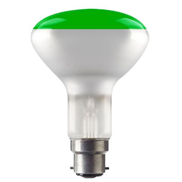 Currently Unassigned R95 75W 240V BC B22d Bayonet Cap GREEN - First Light Direct - LED Lamps and Lighting 