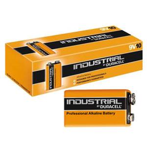 Duracell FL-CP-BATTPP3/10PK DUR - Duracell Duracell Industrial Procell PP3 9V Battery 10 Pack Part Number = MN1604