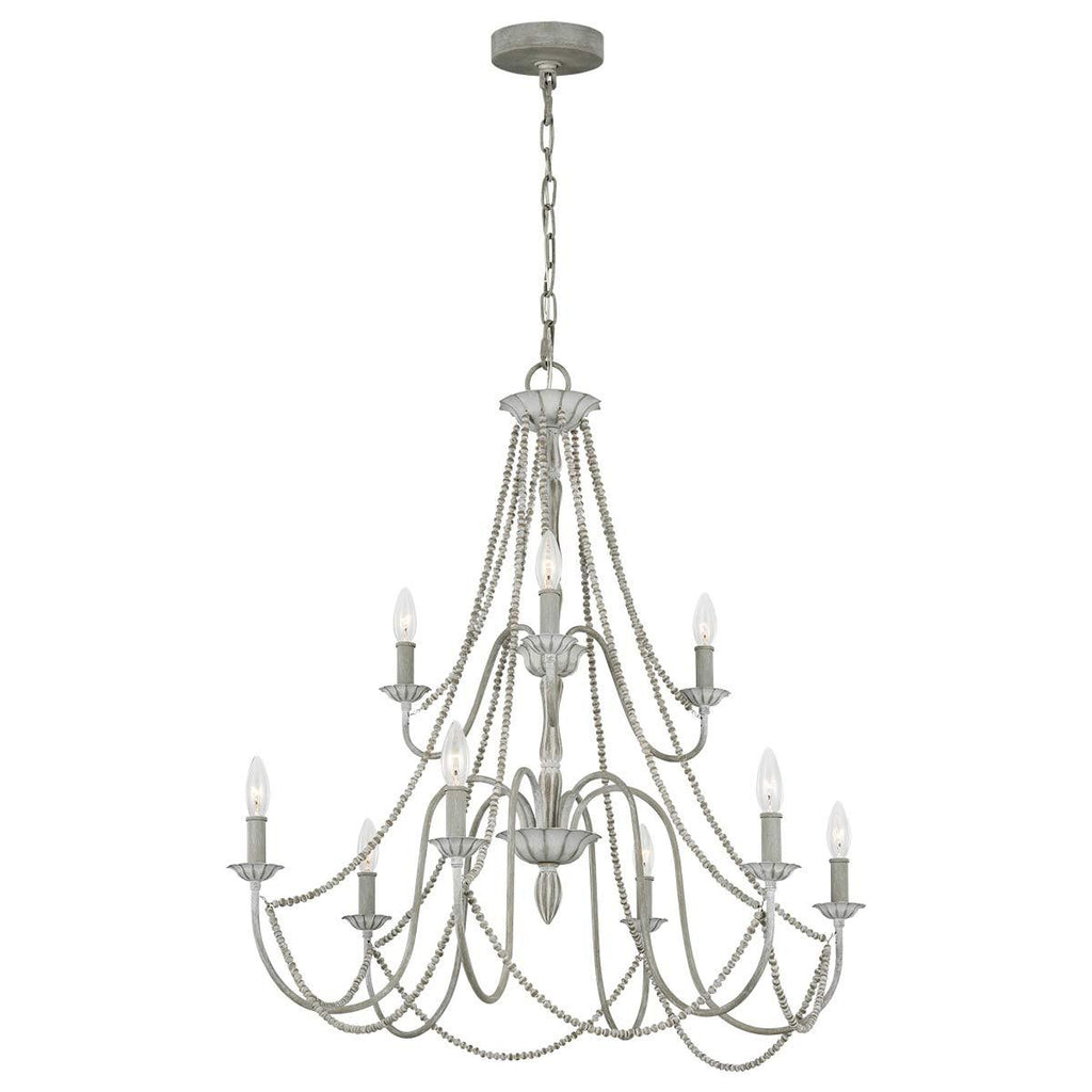Elstead Lighting FE-MARYVILLE9 - Feiss Chandelier from the Maryville range. Maryville 9 Light Chandelier Product Code = FE-MARYVILLE9